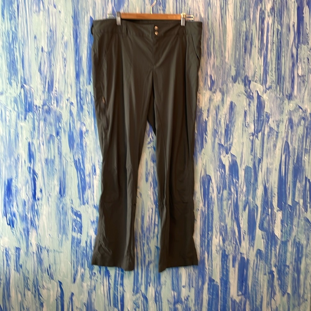Columbia Capri Convertible Omni-Shield Grey Hiking Pants WM 14